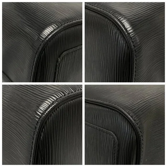 LOUIS VUITTON Keepall 45 Noir Epi Boston Bag 742-051725 - Picture 6 of 14